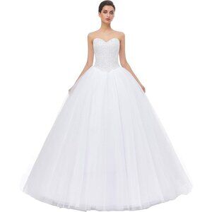 Women's Ball Gown Bridal Wedding Dresses